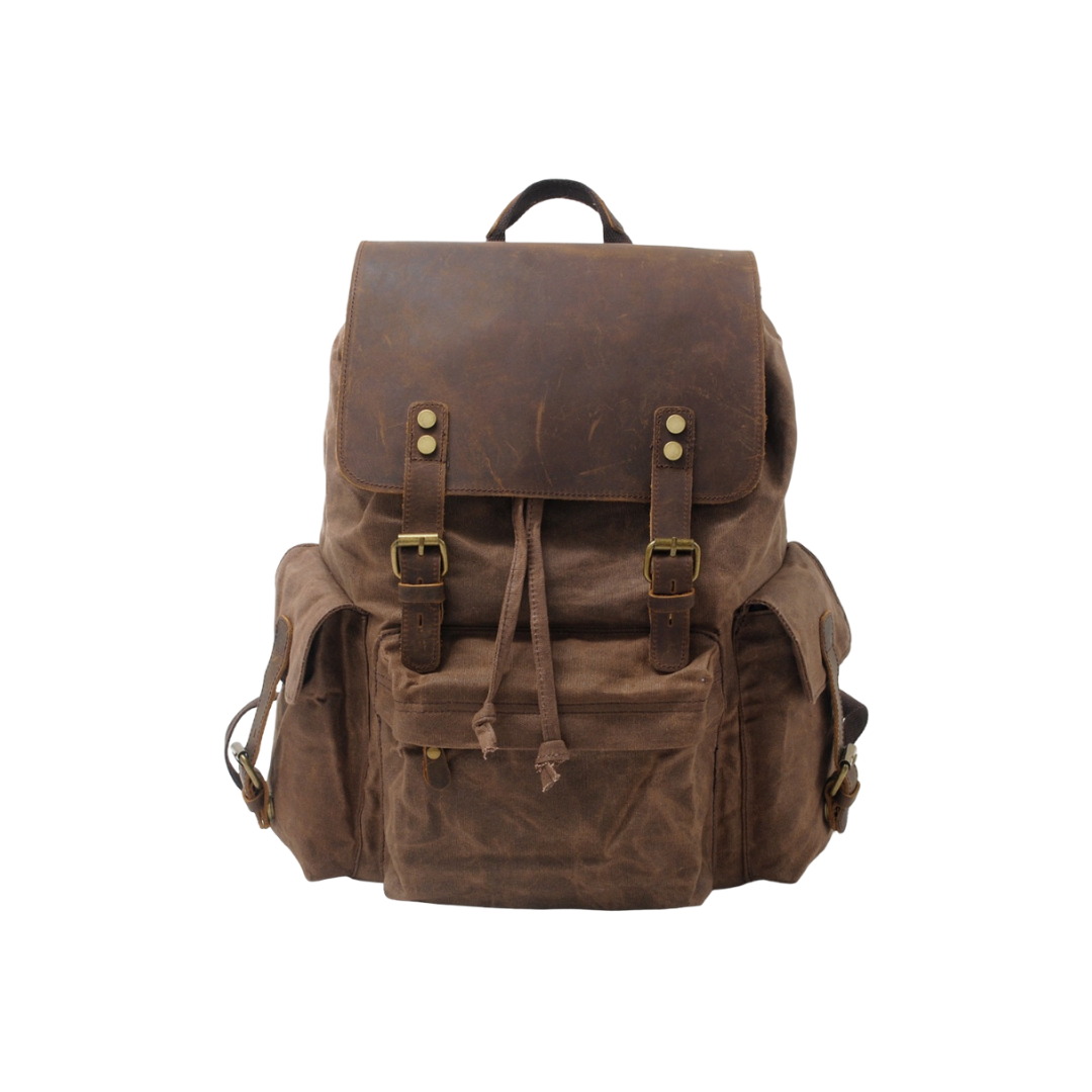 Joey | Klassischer gewachster Rucksack