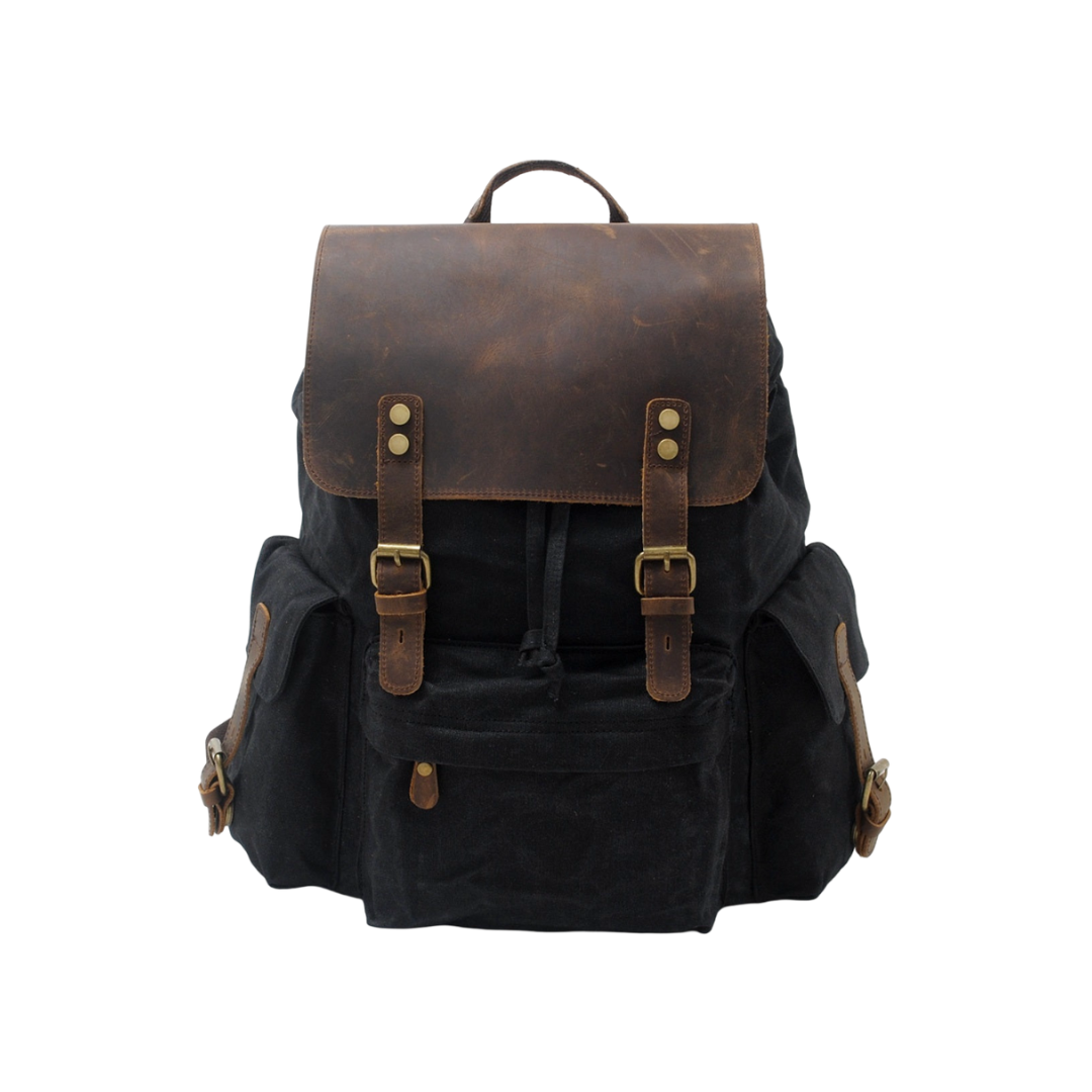Joey | Klassischer gewachster Rucksack