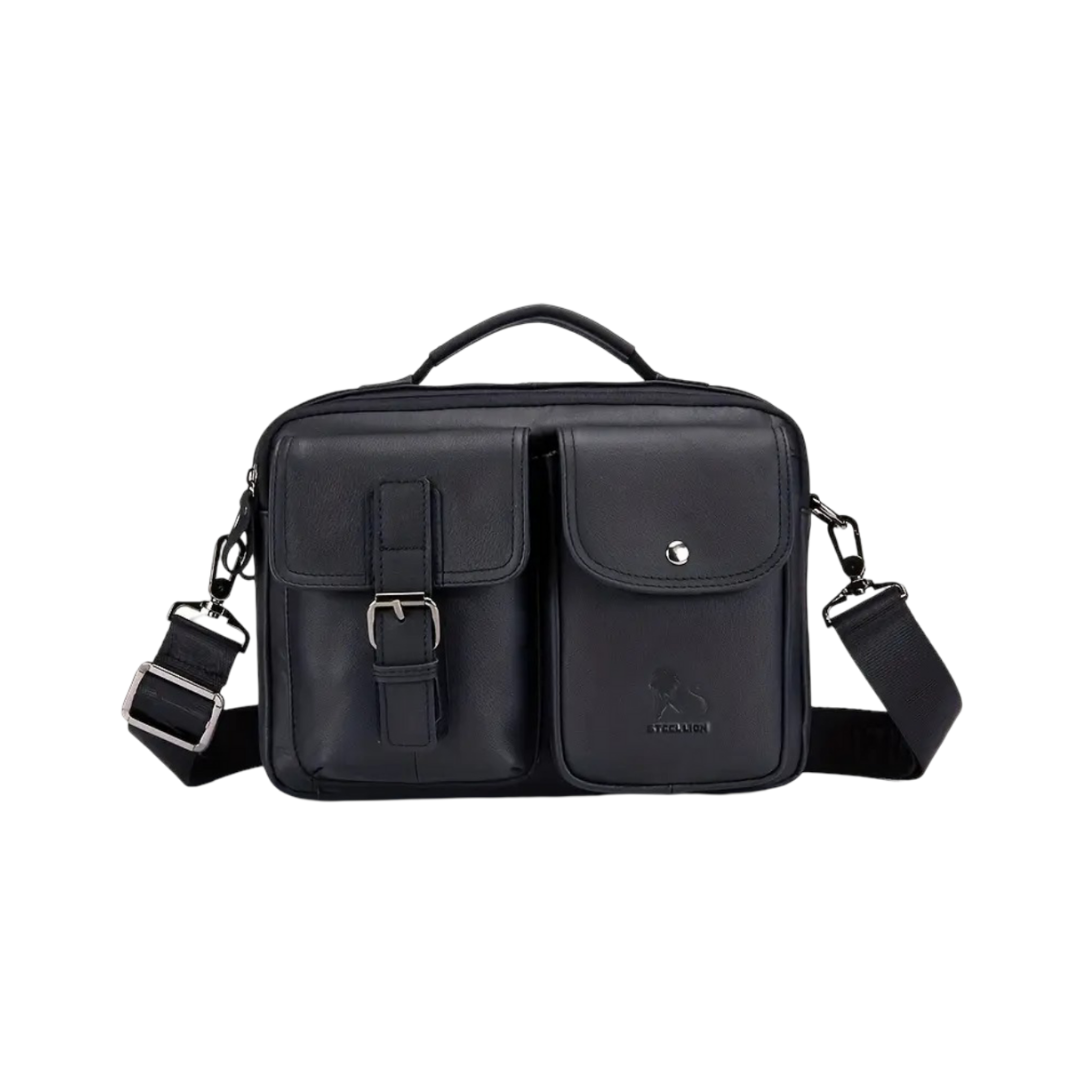 Gertrud's klassische Ledertasche für die Schulter