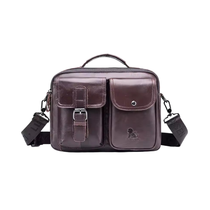 Gertrud's klassische Ledertasche für die Schulter