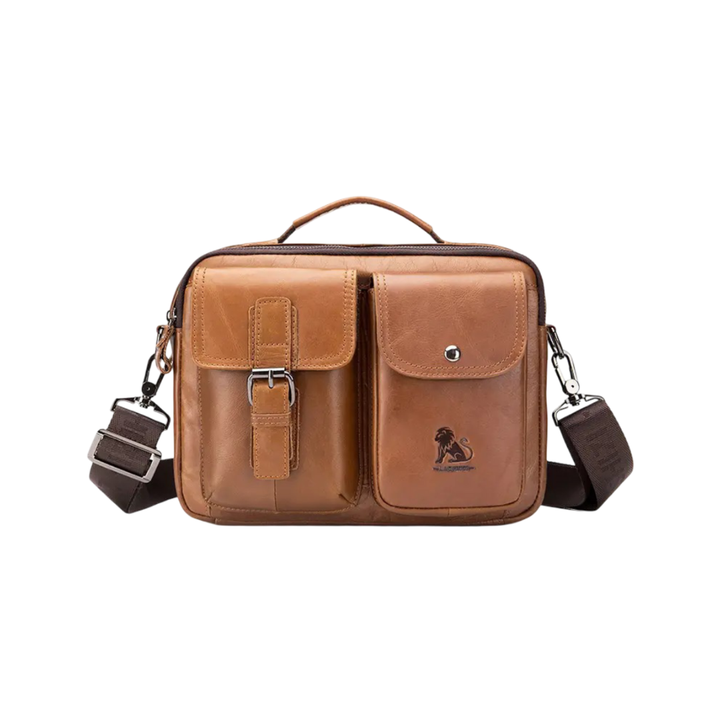 Gertrud's klassische Ledertasche für die Schulter