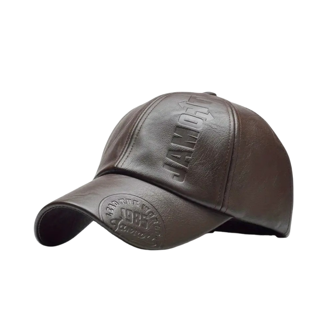 Daniel – Klassische Leder-Style Baseball Cap