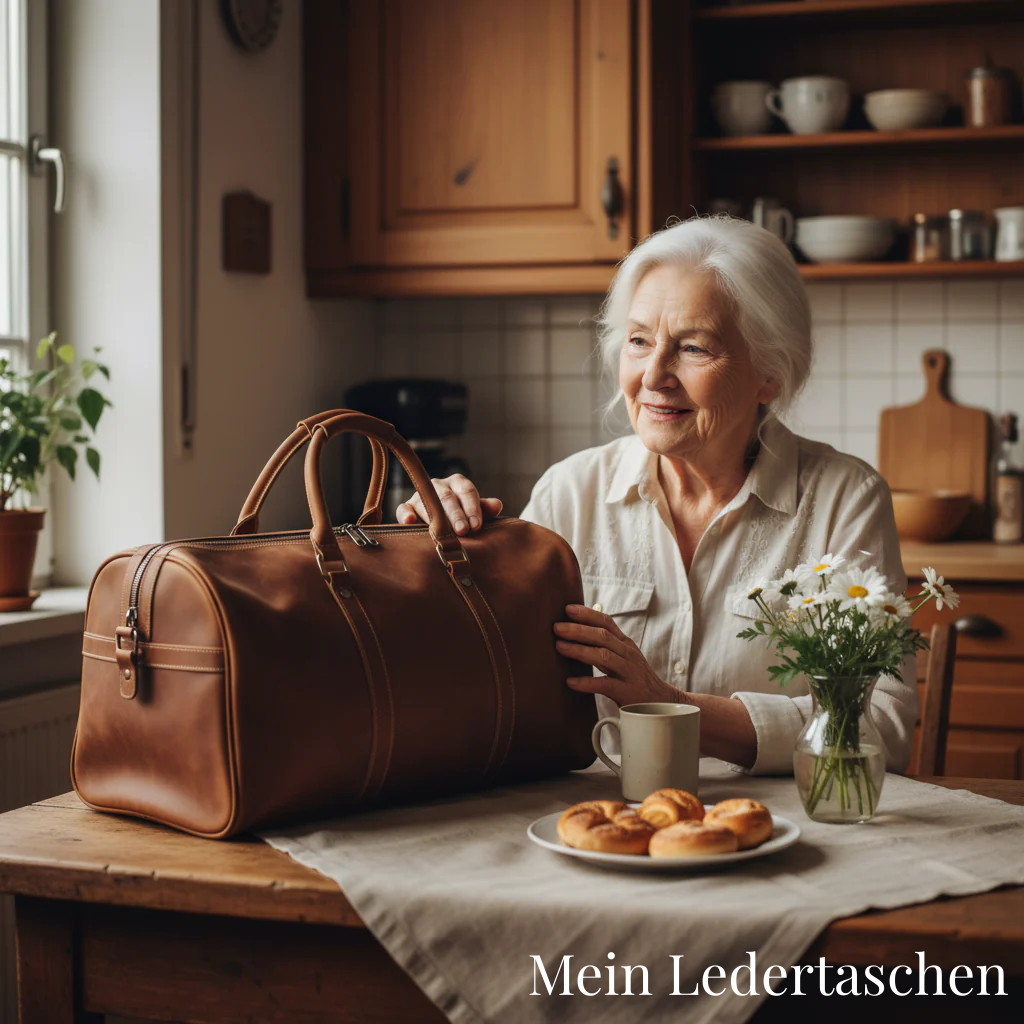 Callahan Leder-Reisetasche