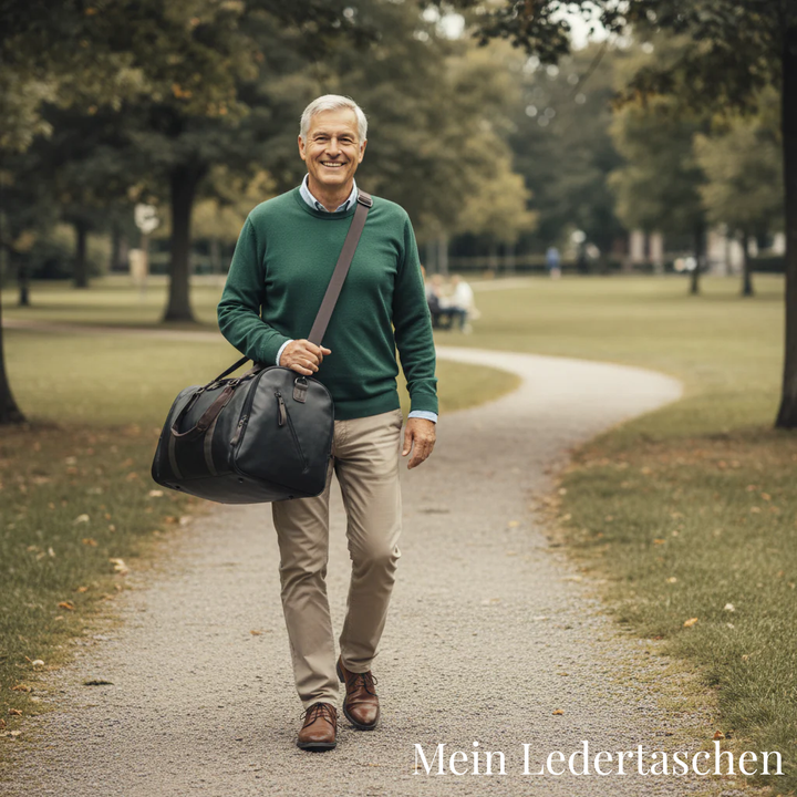 Oskar Leder-Reisetasche