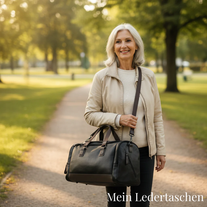 Oskar Leder-Reisetasche