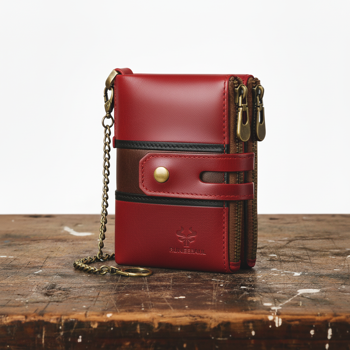 Roque Leder Brieftasche