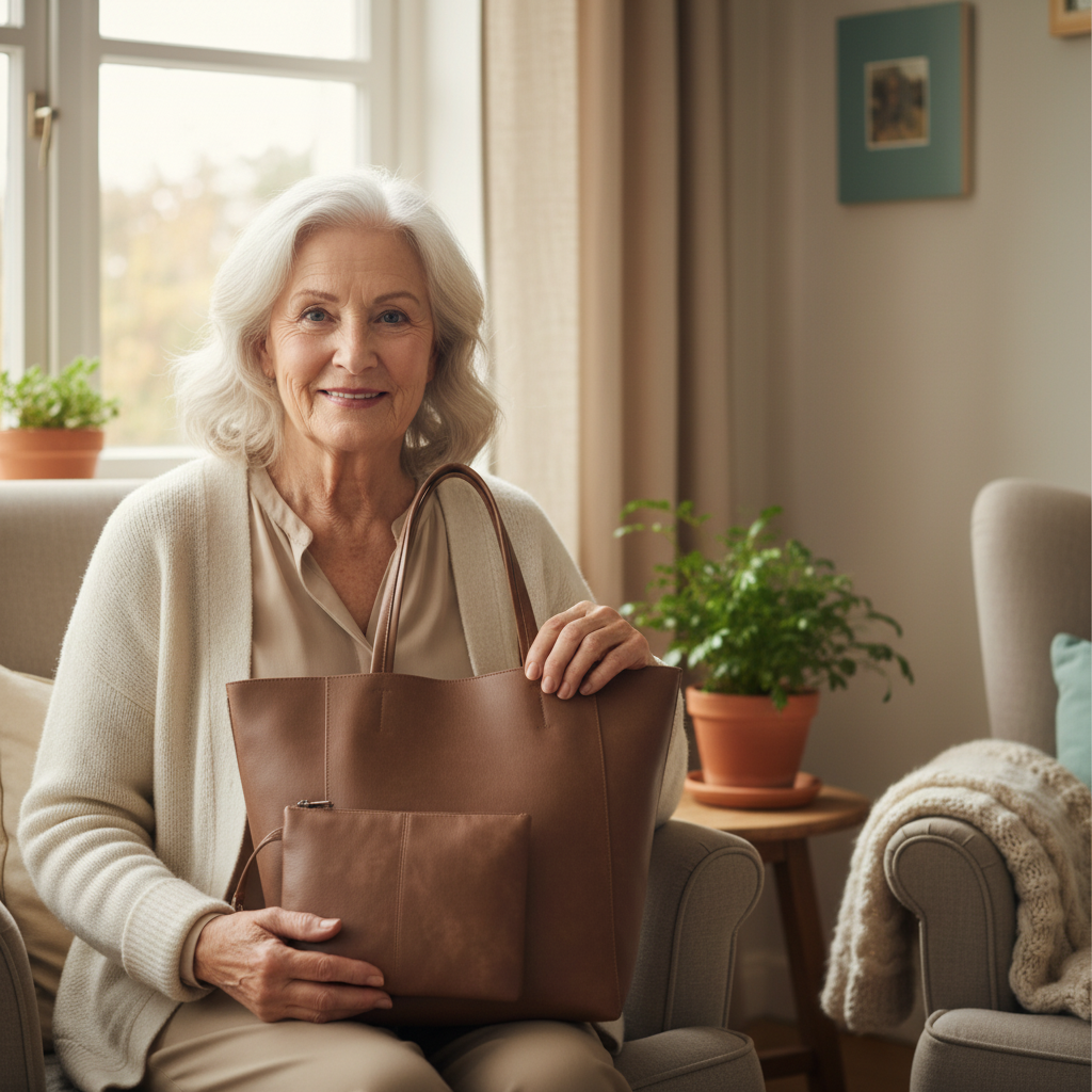Elsa Retro-Schultertasche