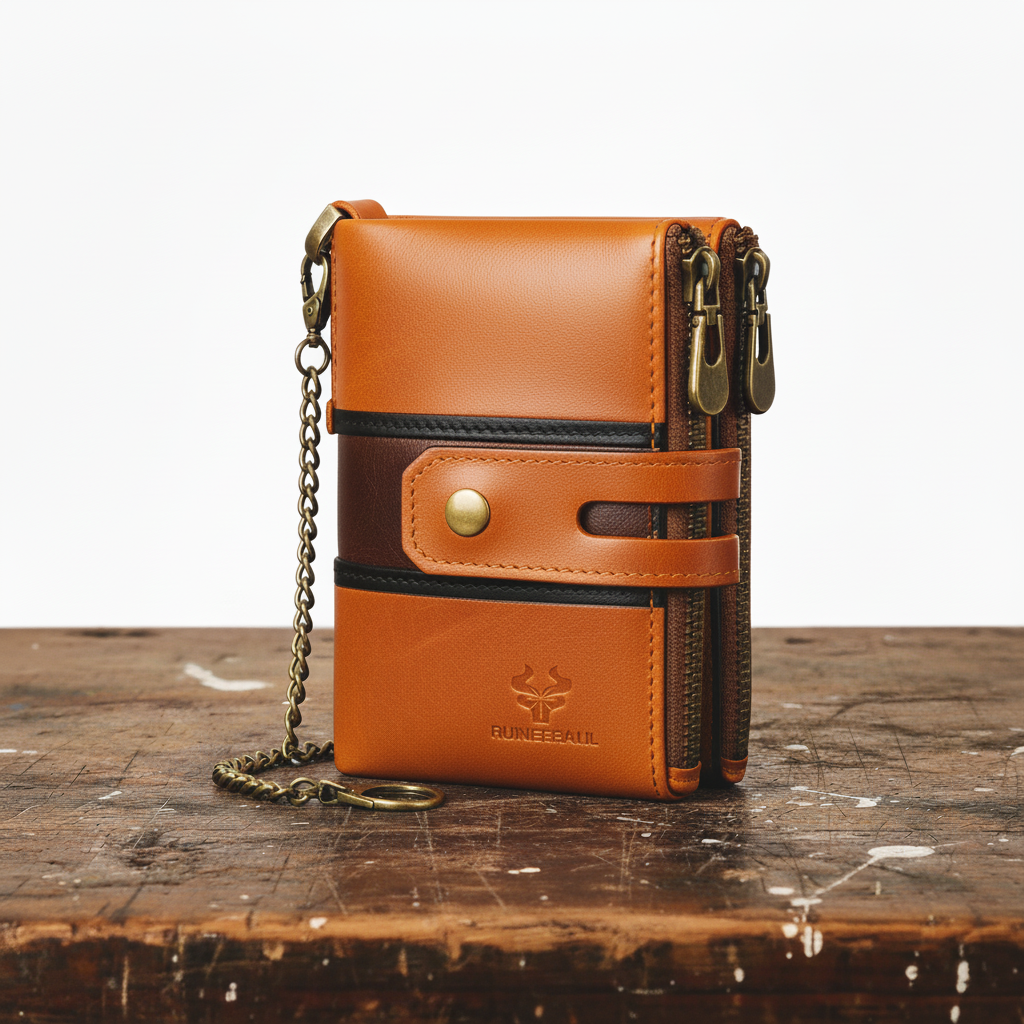 Roque Leder Brieftasche