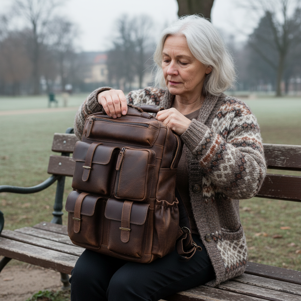 Ruben Leder-Rucksack