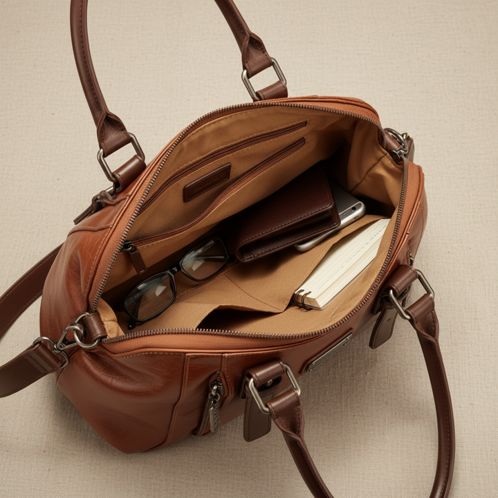 Rotem Luxusbeuteltasche