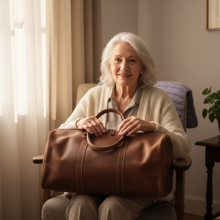 Callahan Leder-Reisetasche