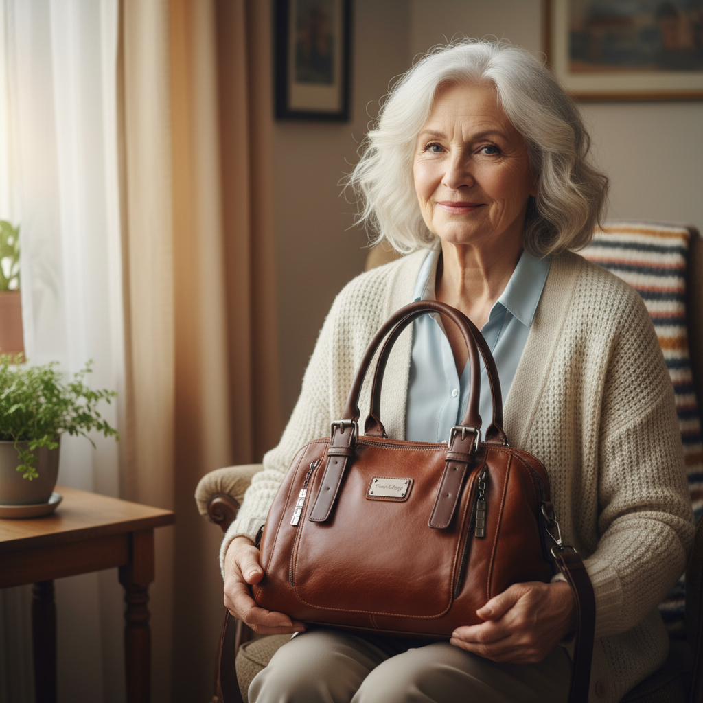 Rotem Luxusbeuteltasche