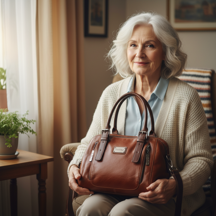 Rotem Luxusbeuteltasche