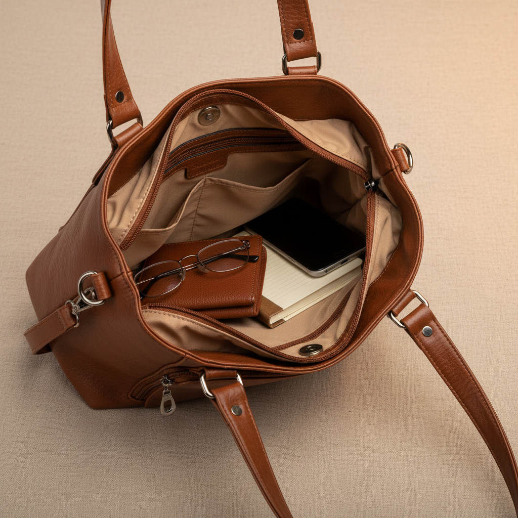 Emma Retro Schultertasche