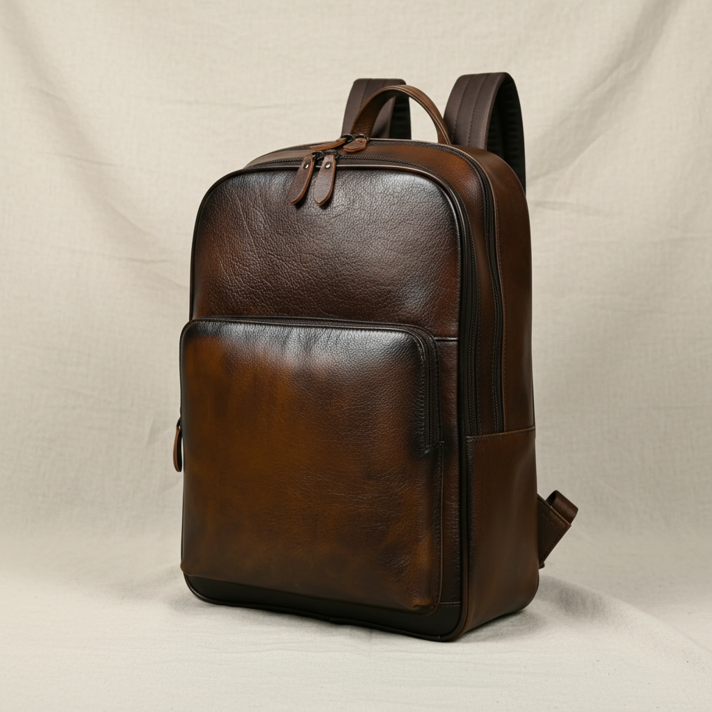 Bennett Leder-Rucksack