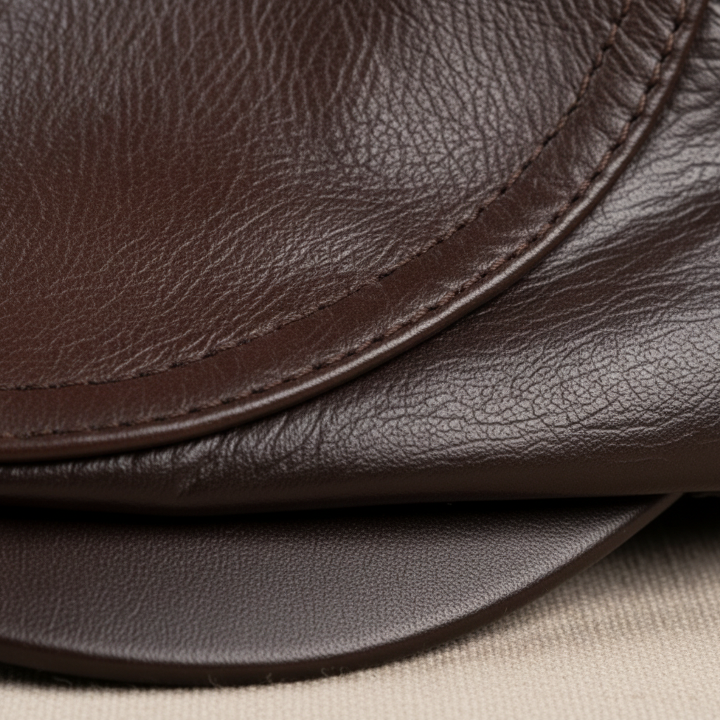 Hanz Leder-Schiebermütze