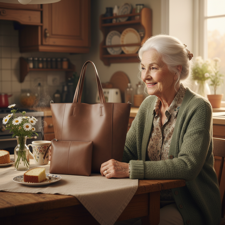 Elsa Retro-Schultertasche