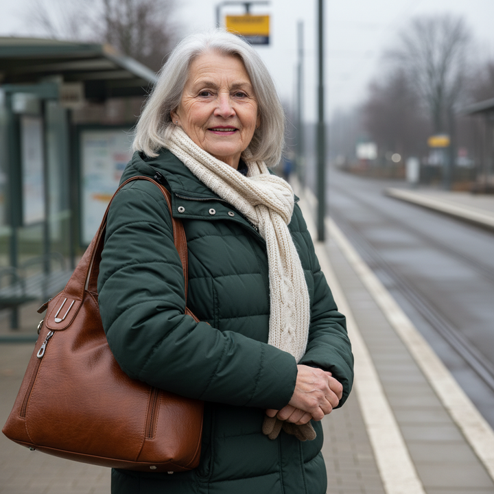 Emma Retro Schultertasche