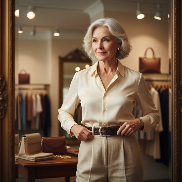 Ava Schmaler Gürtel