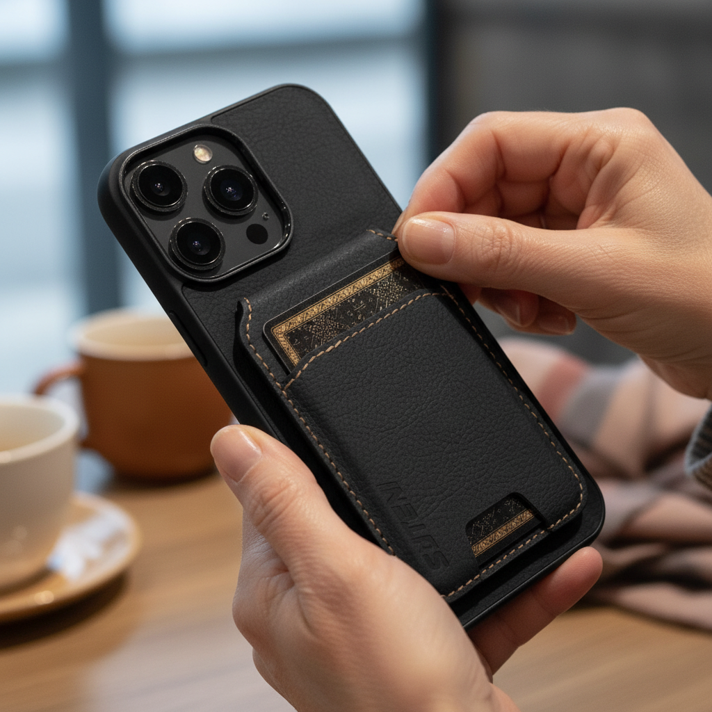 Adrian Leder-Optik Handyhülle