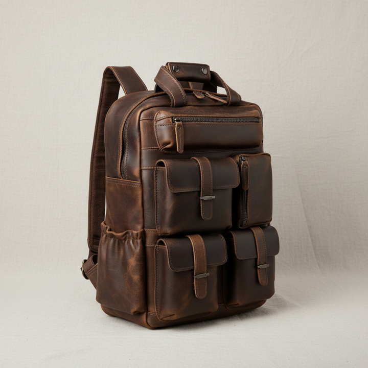 Ruben Leder-Rucksack