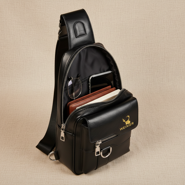 Noah Leder-Brusttasche