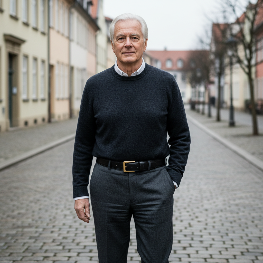 Jonathan Klassischer Ledergürtel