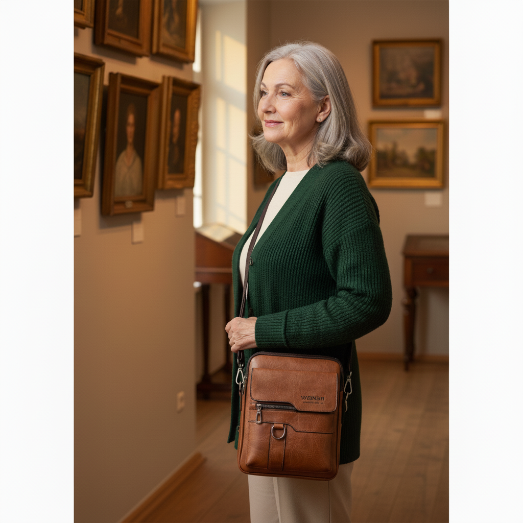 Alston Schlanke Umhängetasch