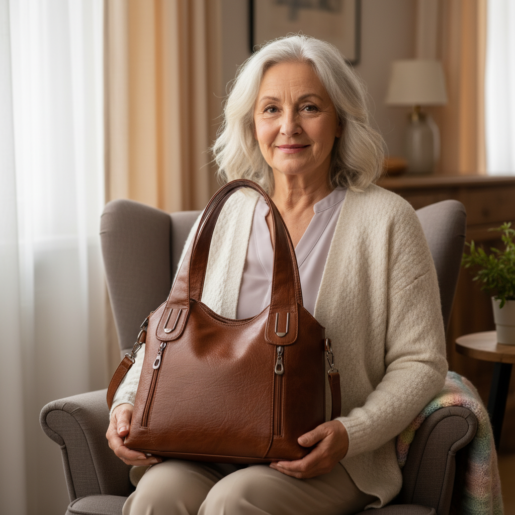 Emma Retro Schultertasche