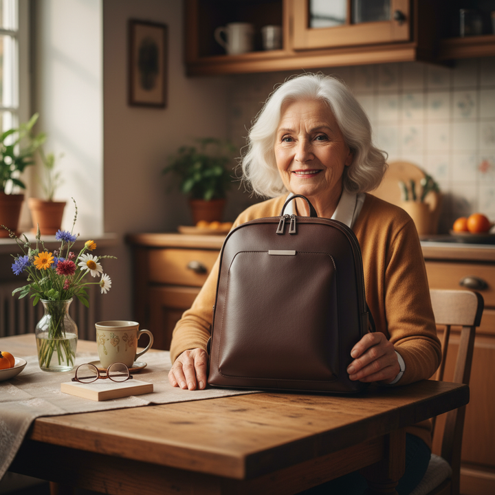 Alex Doppel-Reißverschluss Rucksack