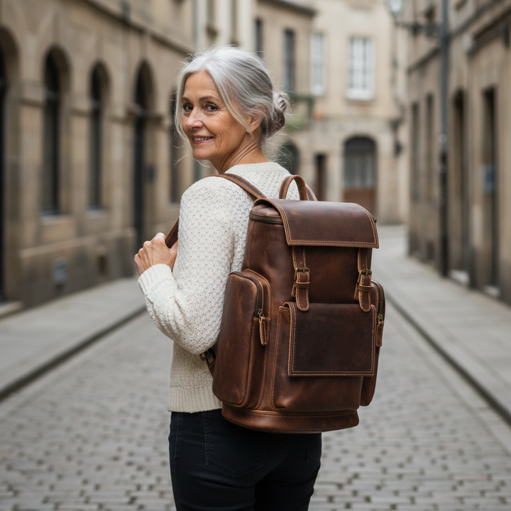 Moritz Leder-Rucksack