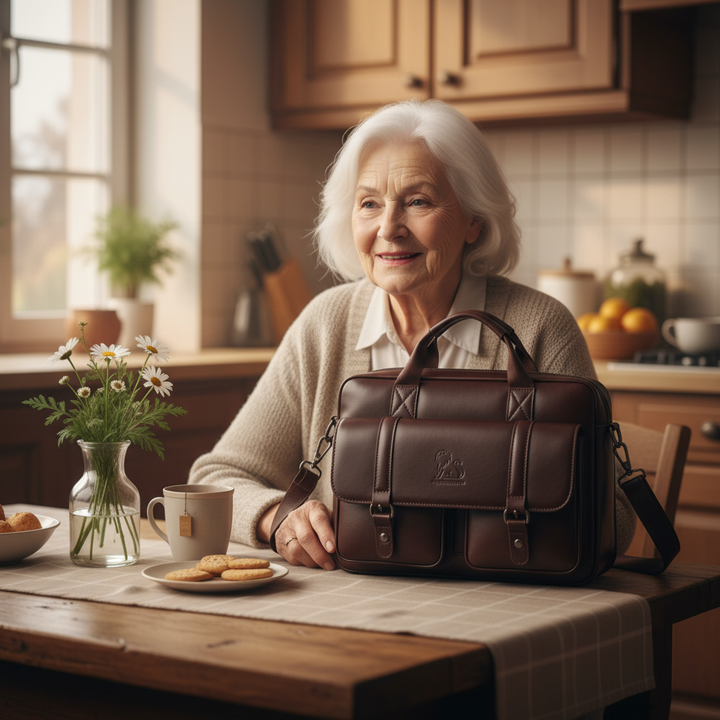 Sterling Leder-Aktentasche