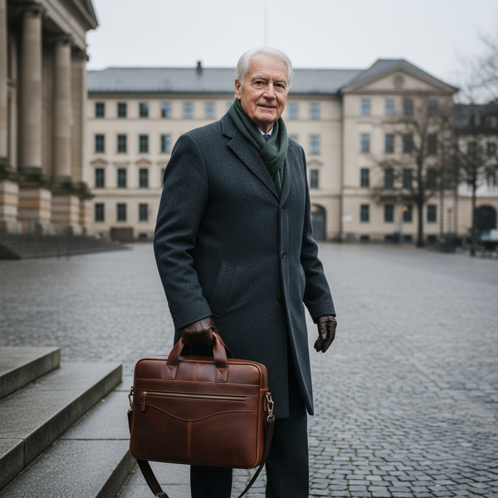 Anthony Leder-Aktentasche