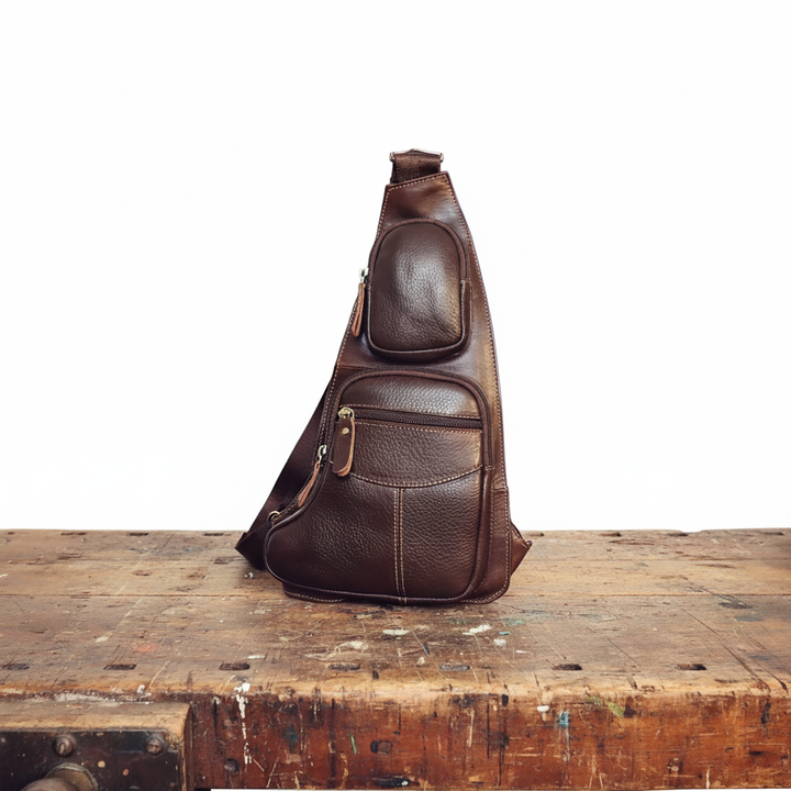 Beckett Leder-Brusttasche