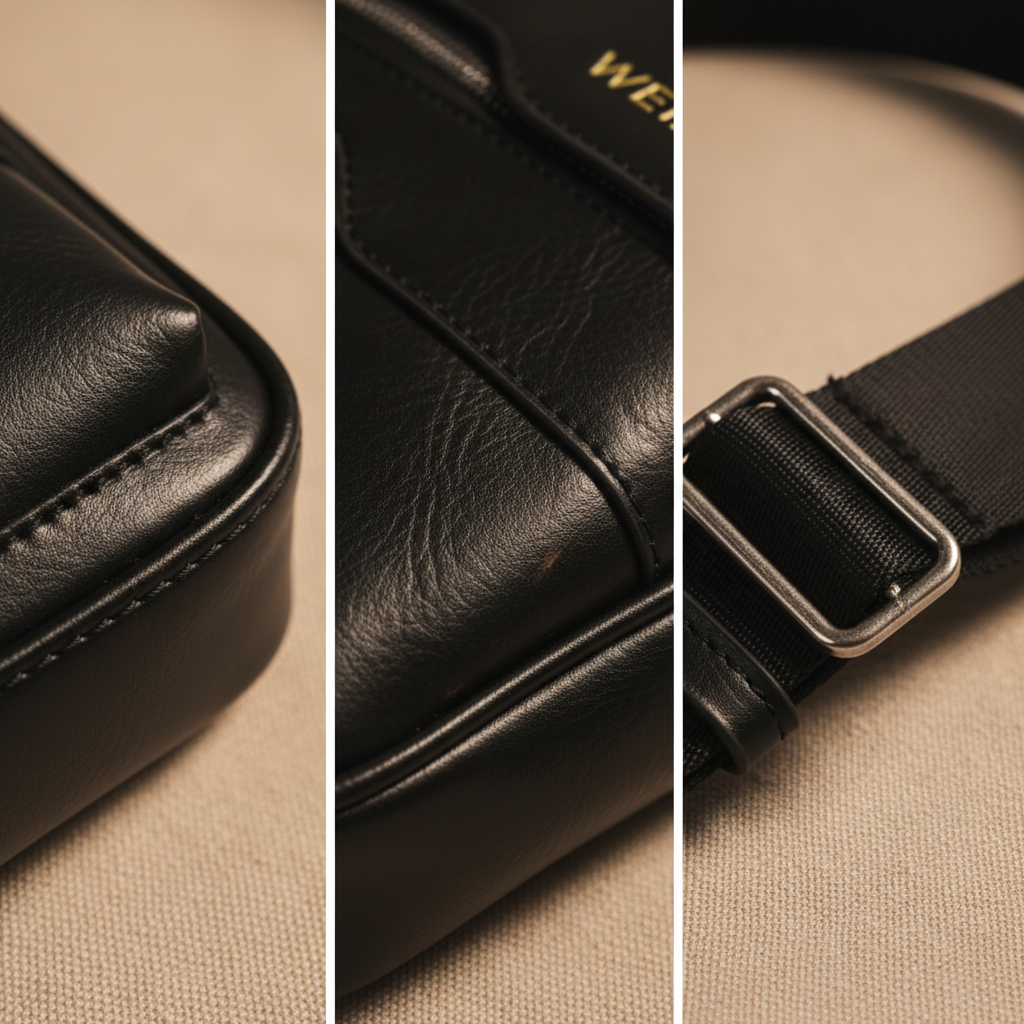 Noah Leder-Brusttasche