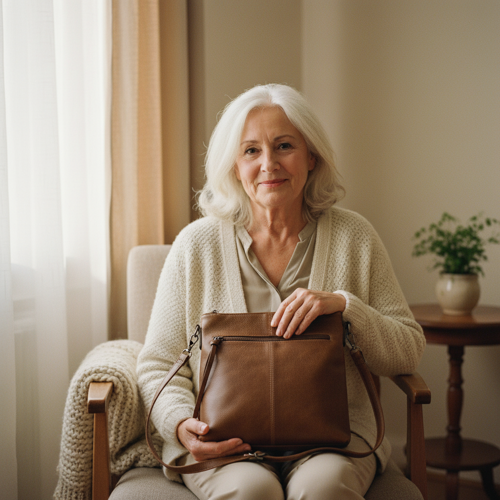 Lena Retro-Seitentasche