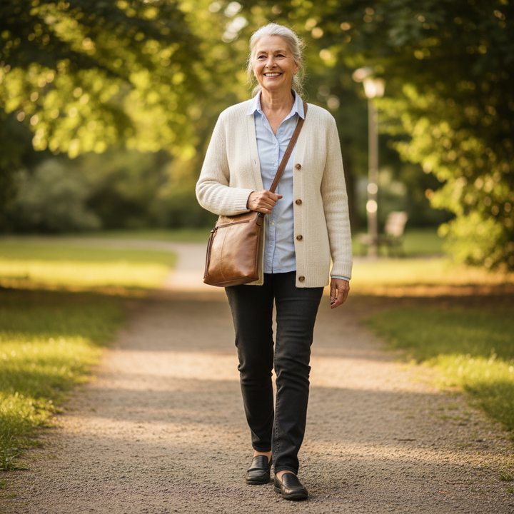 Lena Retro-Seitentasche