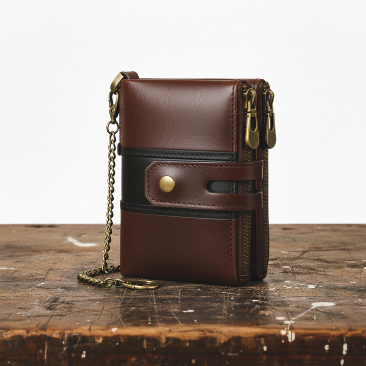 Roque Leder Brieftasche