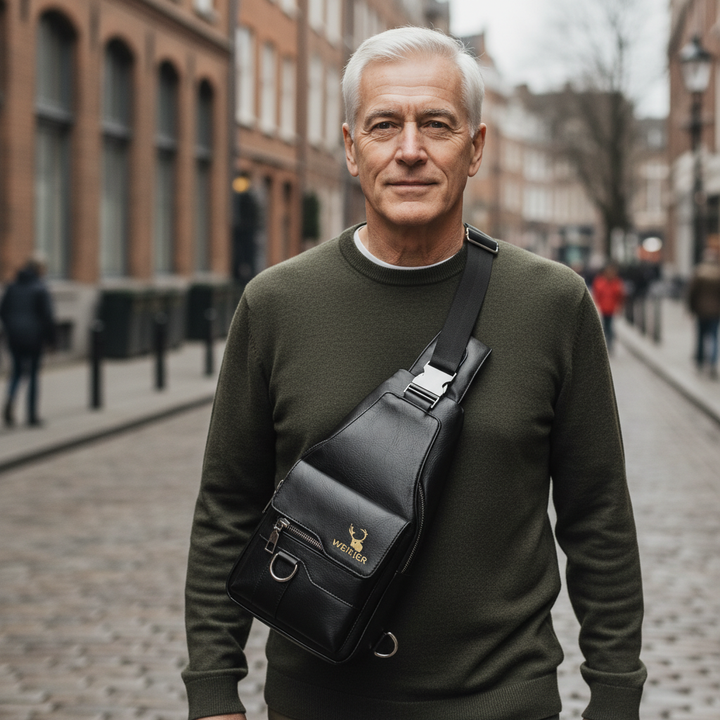 Noah Leder-Brusttasche