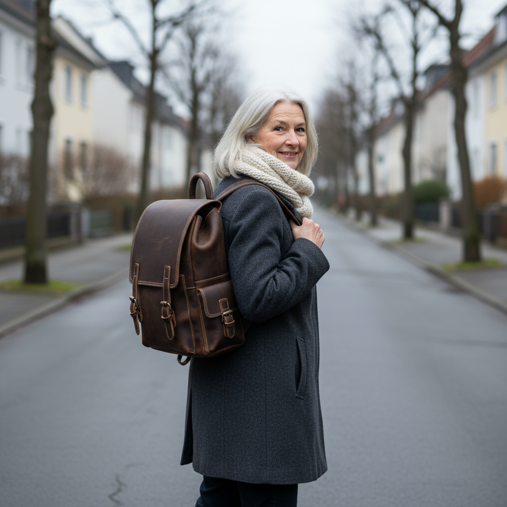 Marcus Leder-Rucksack