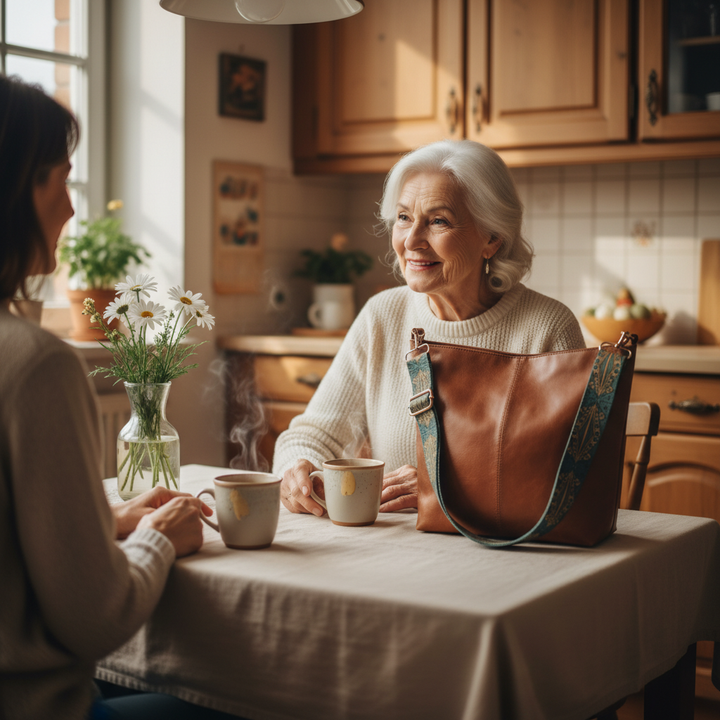Tamar's Vintage-Ledertasche