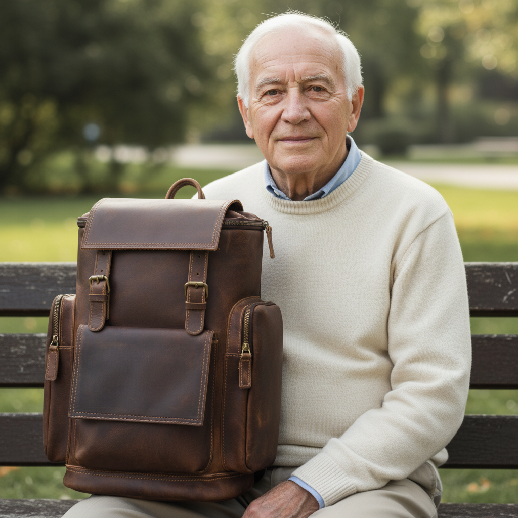 Moritz Leder-Rucksack