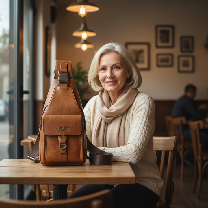 Silas Vintage Brusttasche