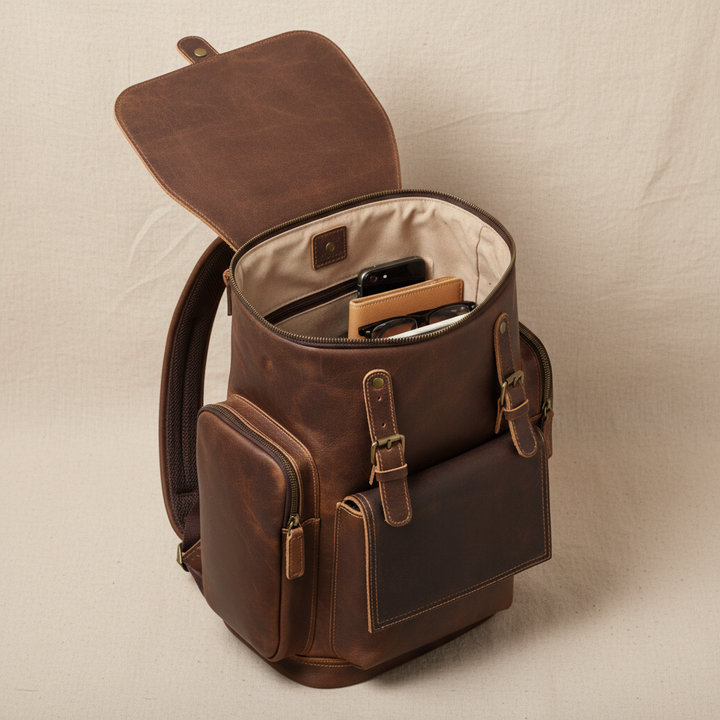 Moritz Leder-Rucksack