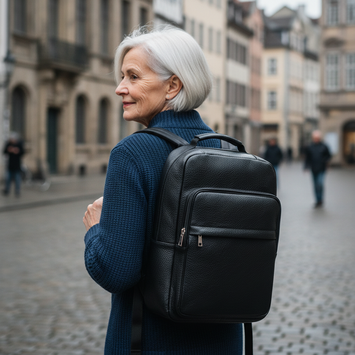 Jonas Leder-Rucksack