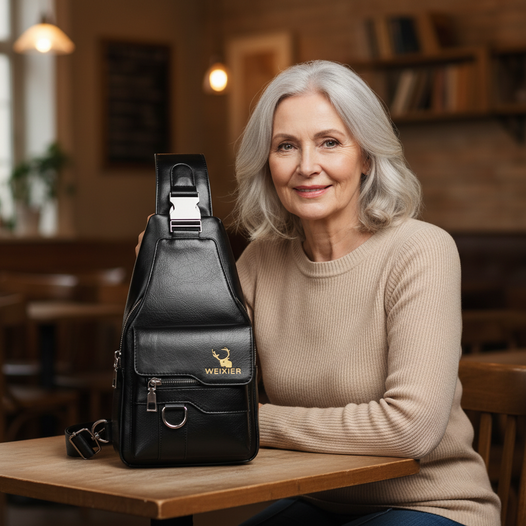 Noah Leder-Brusttasche