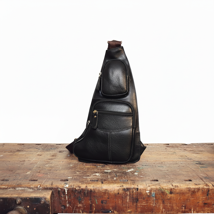 Beckett Leder-Brusttasche