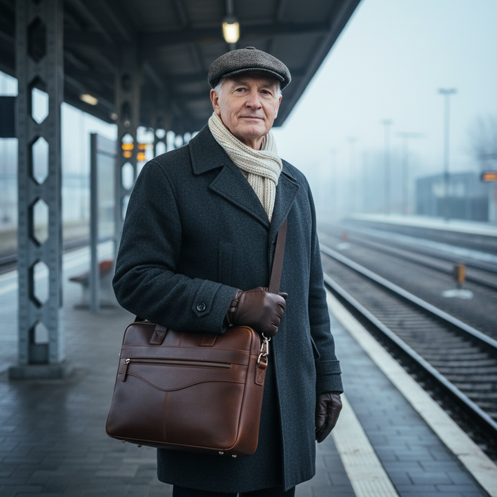 Anthony Leder-Aktentasche