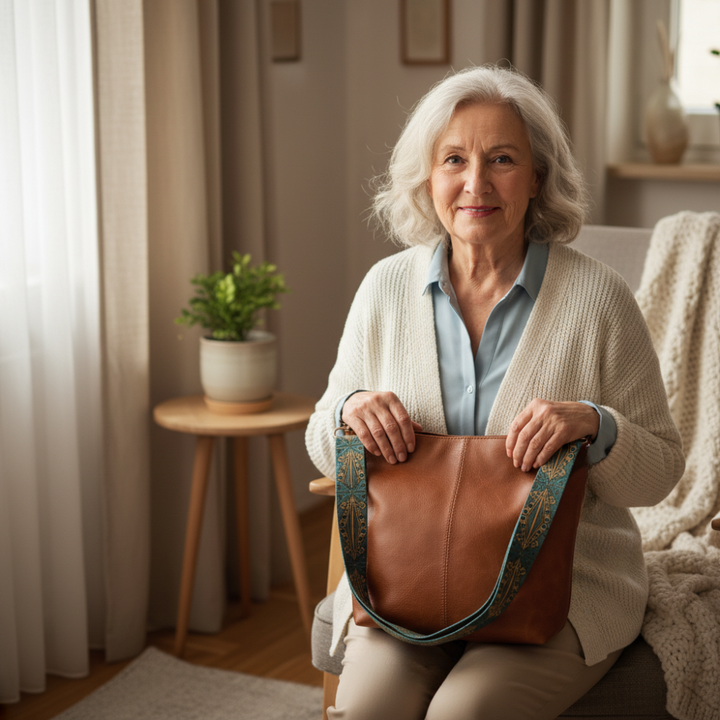 Tamar's Vintage-Ledertasche