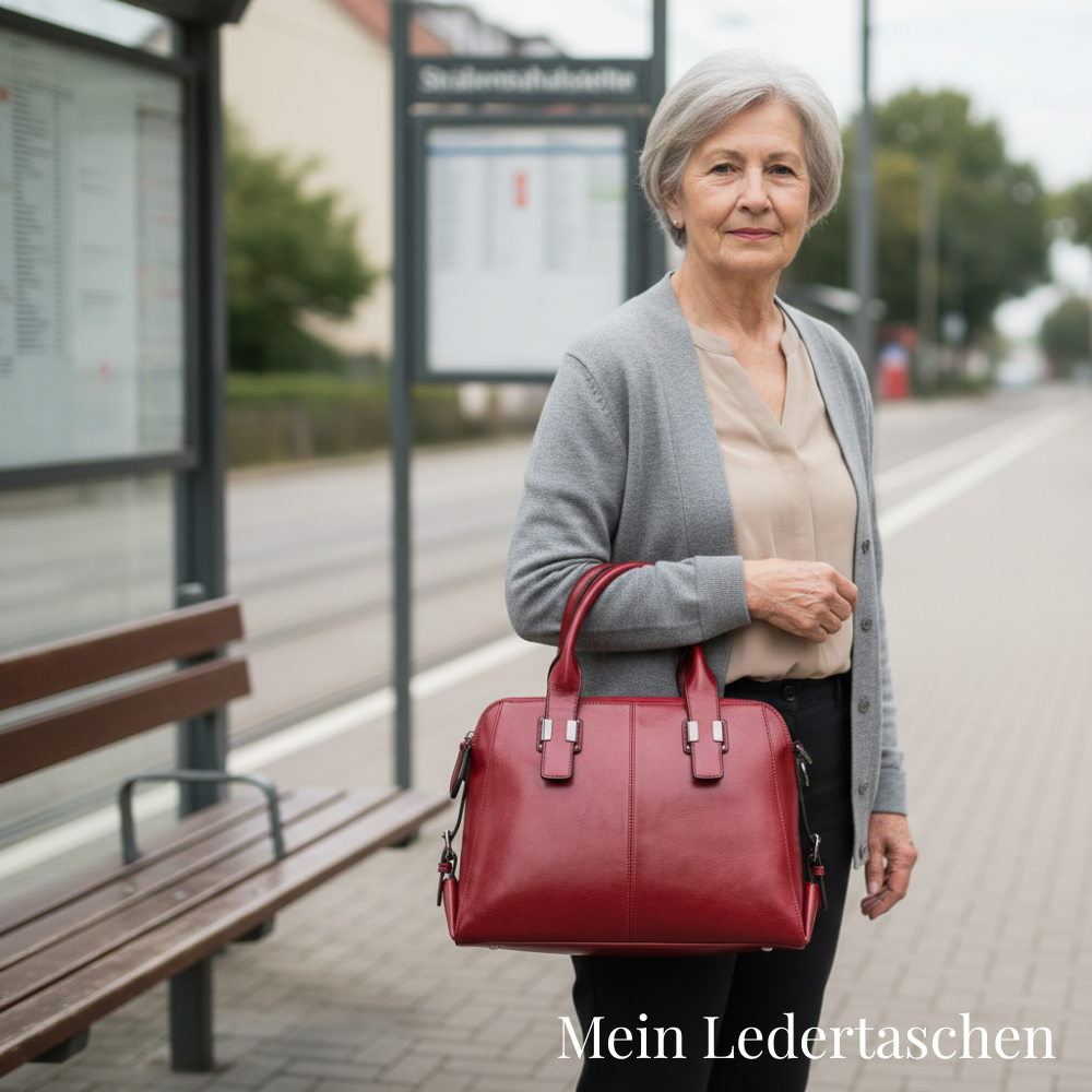 Rotem Luxusbeuteltasche